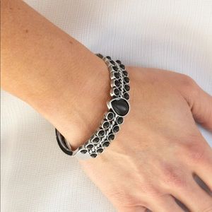 Paparazzi Nature Resort Black Bracelet